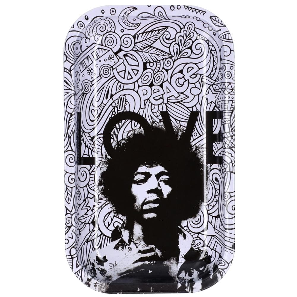 Rock Legends ROLLING TRAYS medium Jimi Love Rolling Tray