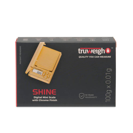 Truweigh Accessories Gold Truweigh Shine Digital Mini Scale  100g x 0.01g