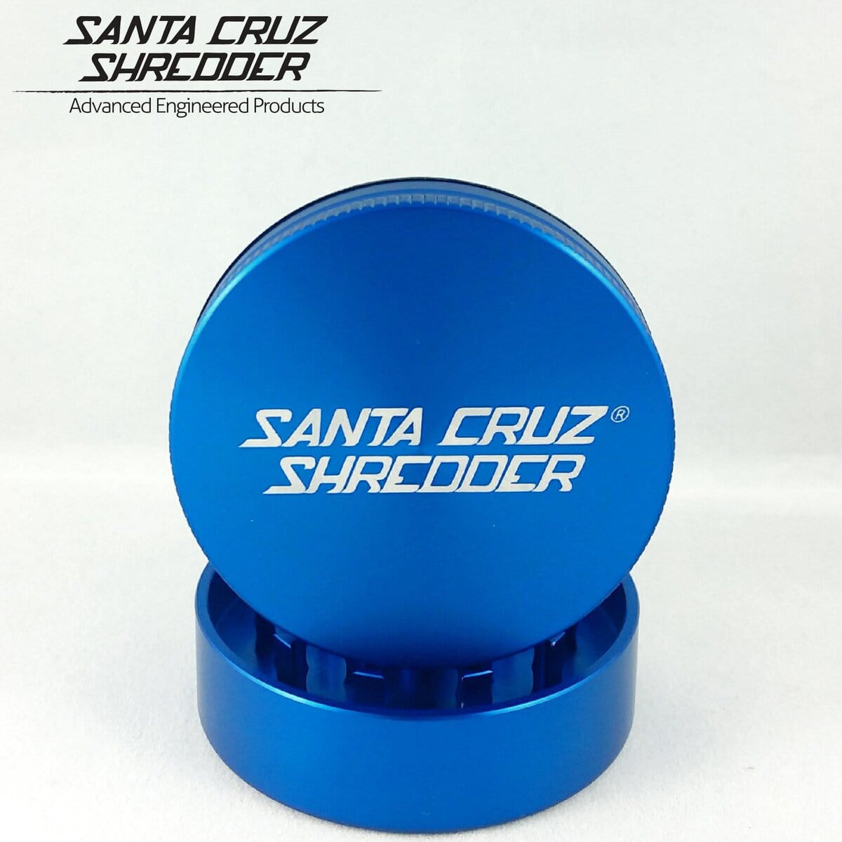 Santa Cruz Shredder Grinder Blue Santa Cruz Shredder 2 Piece Large Grinder