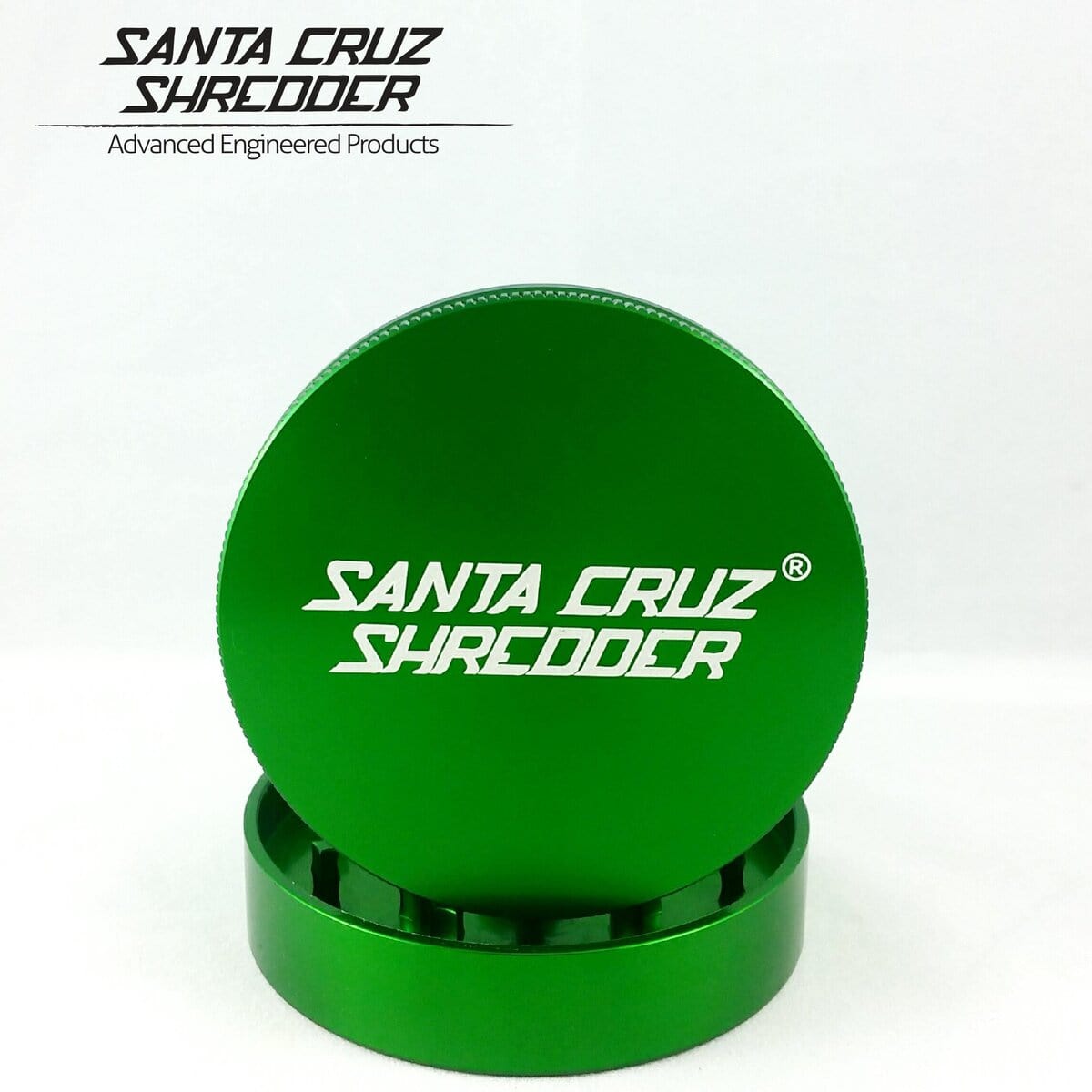 Santa Cruz Shredder Grinder Green Santa Cruz Shredder 2 Piece Medium Grinder