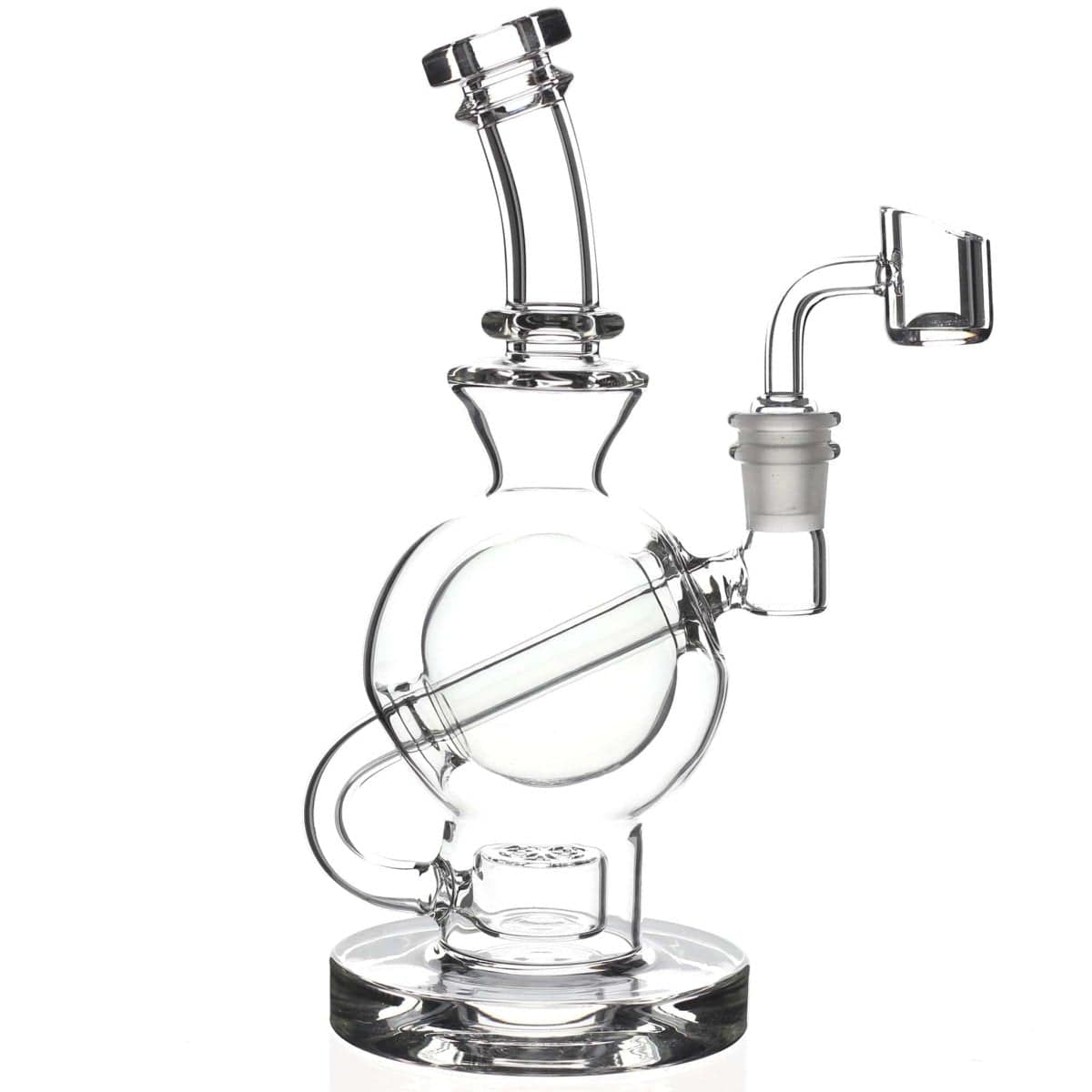 Lotus Glass Clear Seed Of Life Ball Rig