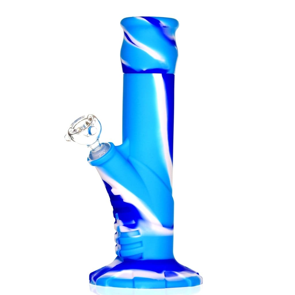 Himalayan Glass (Kapil) Silicone Blue Silicone Straight Shooter