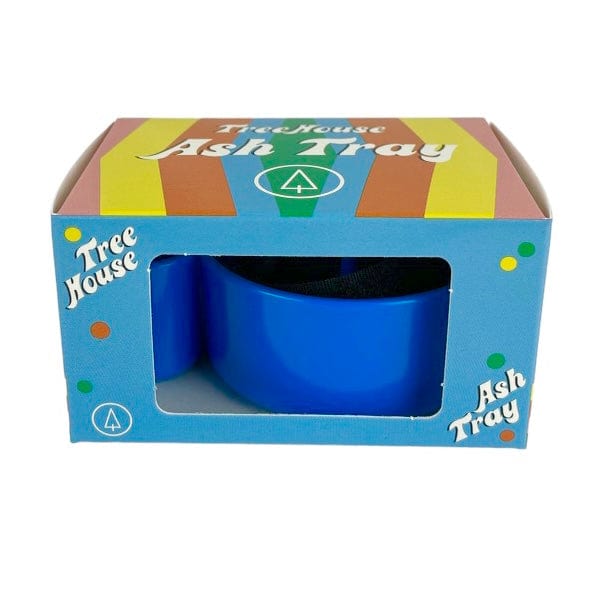 Front view of the TreeHouse AshTray, a simple, circular ashtray against a plain white background.