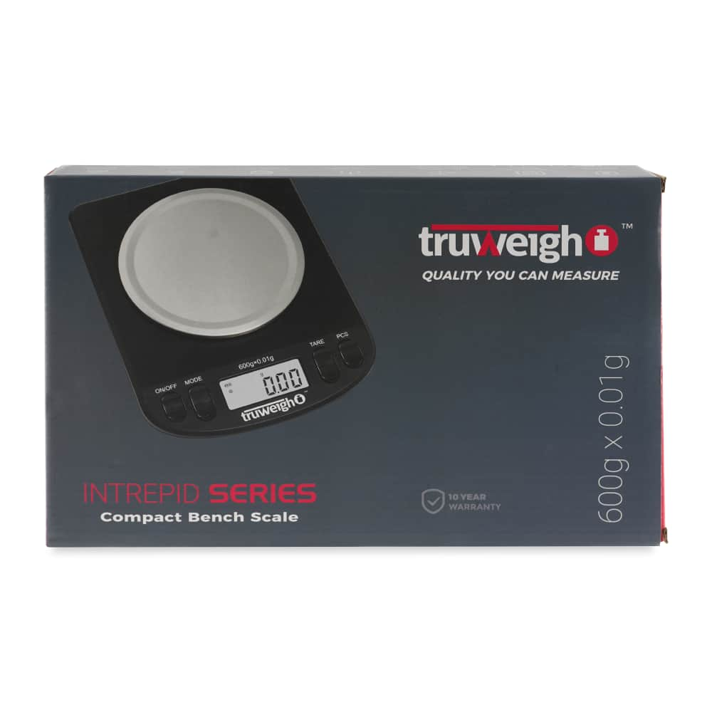 Truweigh Scales Truweigh Intrepid Series Bench Scale w/ Calibration Weight - 600g x 0.01g