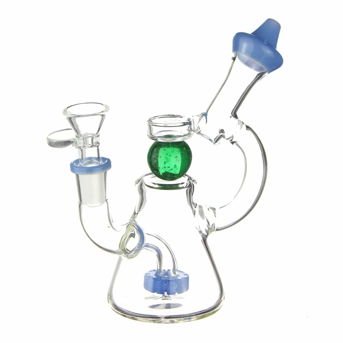 Benext Generation Glass Blue Spinning Marble Bong