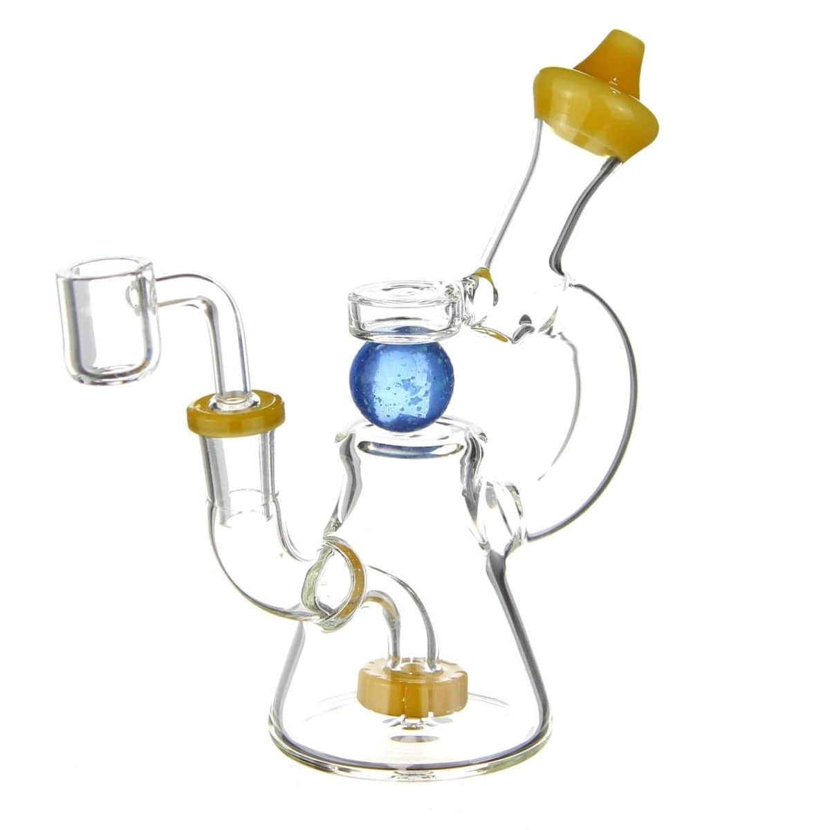 Benext Generation Glass Spinning Marble Dab Rig