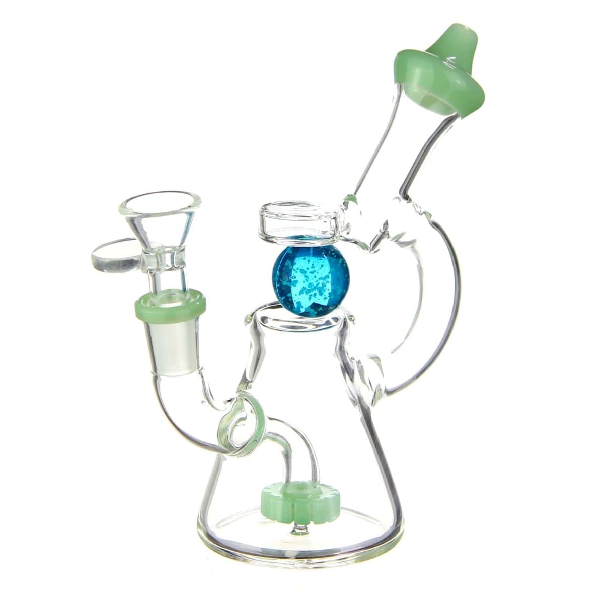 Benext Generation Glass Green Spinning Marble Bong