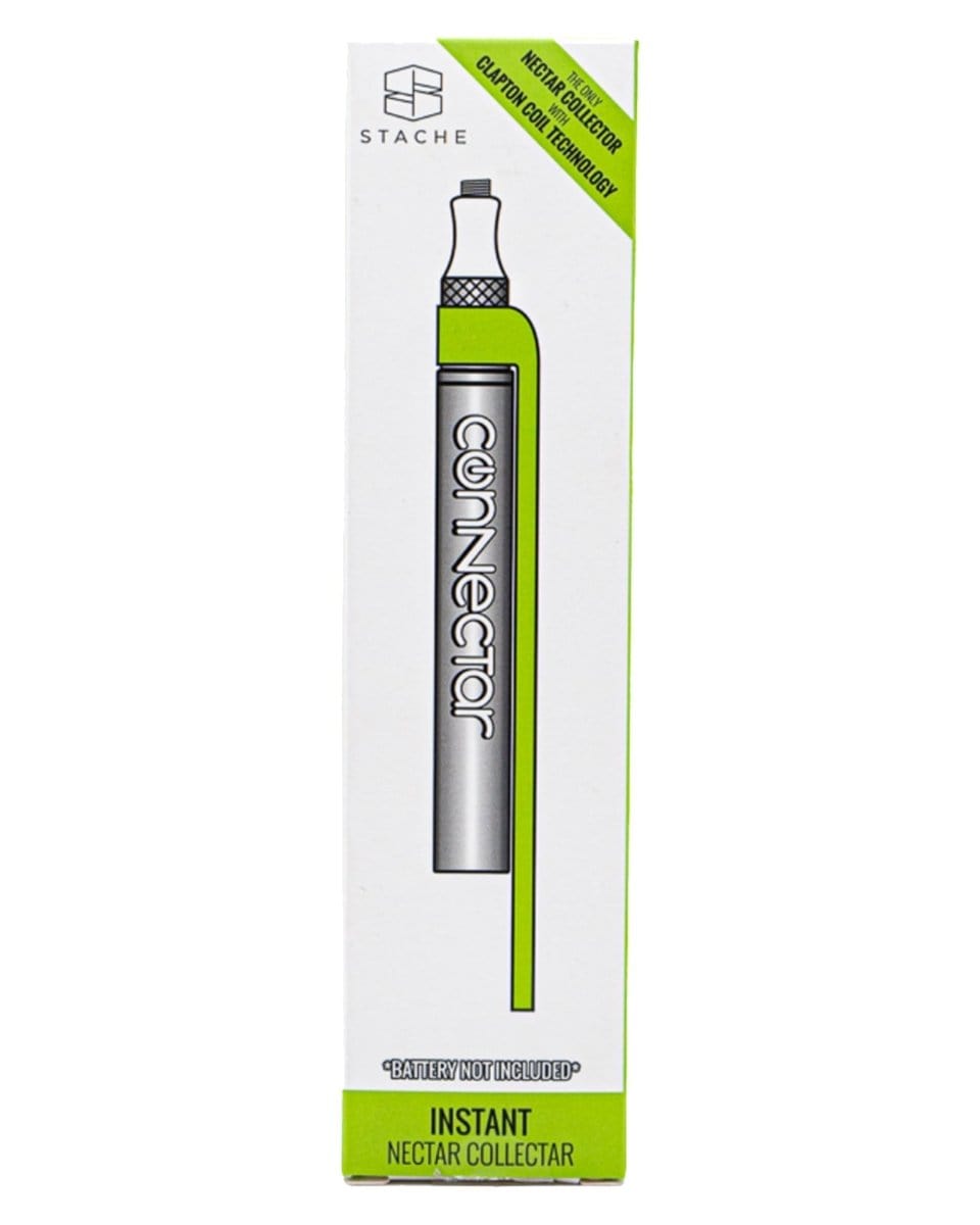 Front view of the ConNectar, featuring text details over a white background and a sleek design.