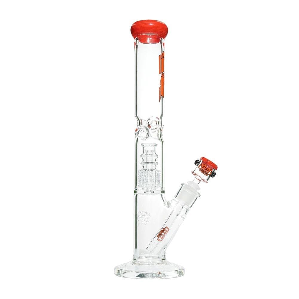 MM-TECH-USA Waterpipe Straight Tube with Chandelier Percolator by M&M Tech