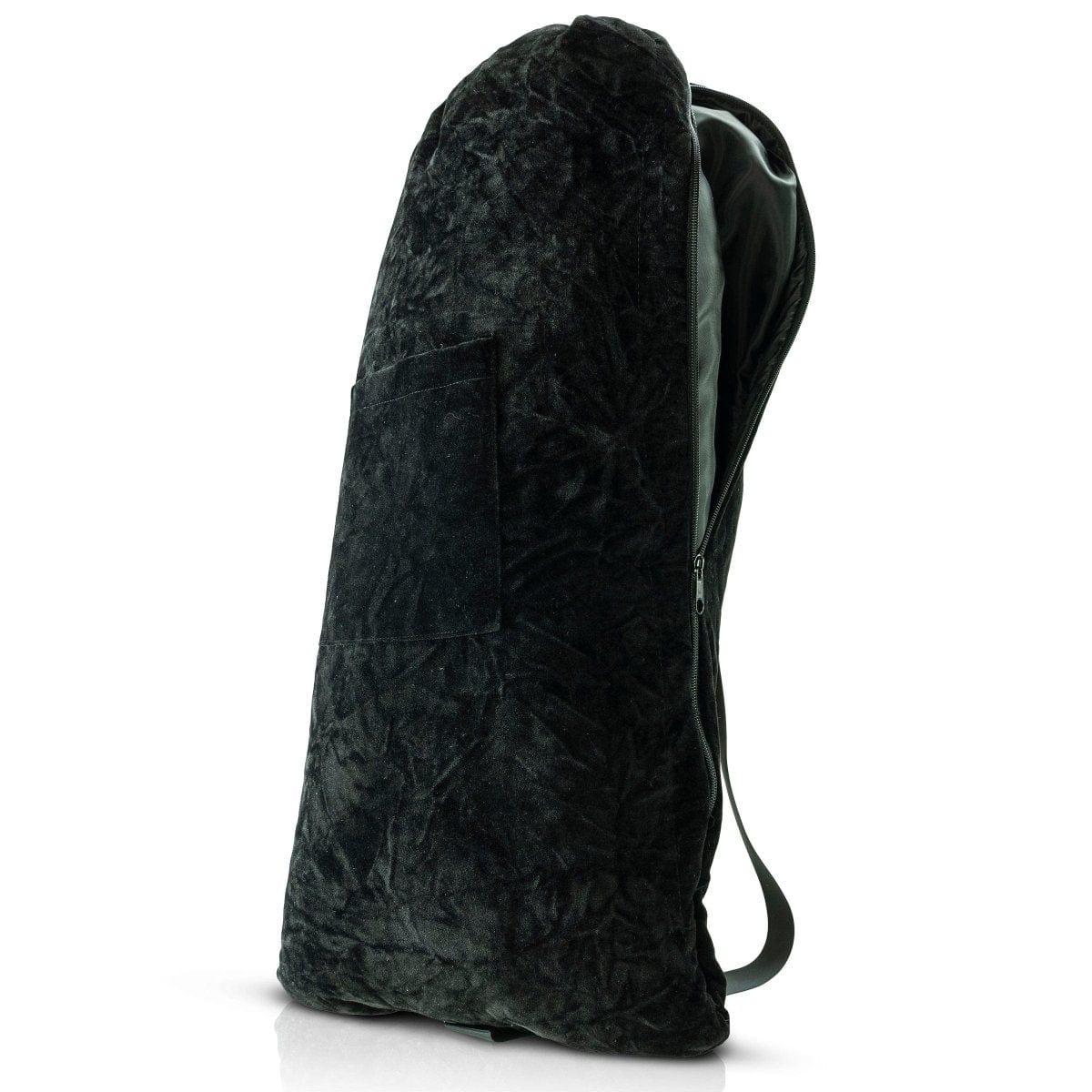 A side view of the Tank MAX - 18 Inch with a black fabric cover, highlighted by soft studio lighting and a clean white background.