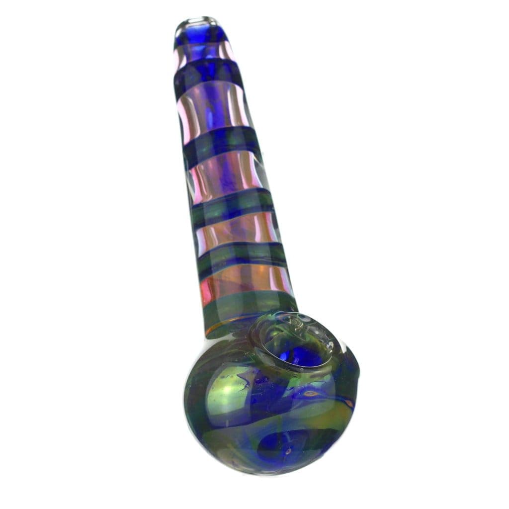 Lotus Glass Blue The Mic Dry Pipe