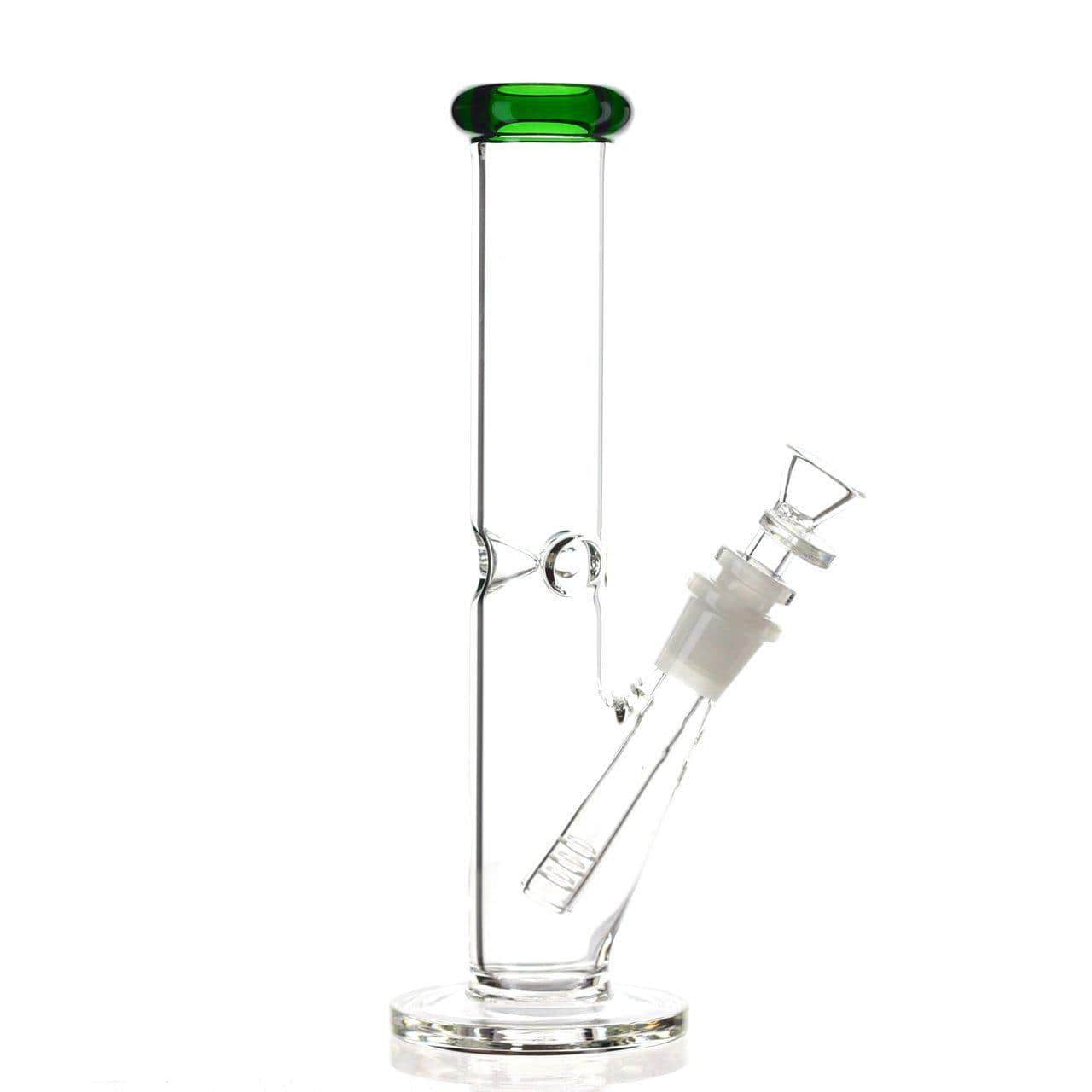 YNY Glass Green The Straight Shooter Bong