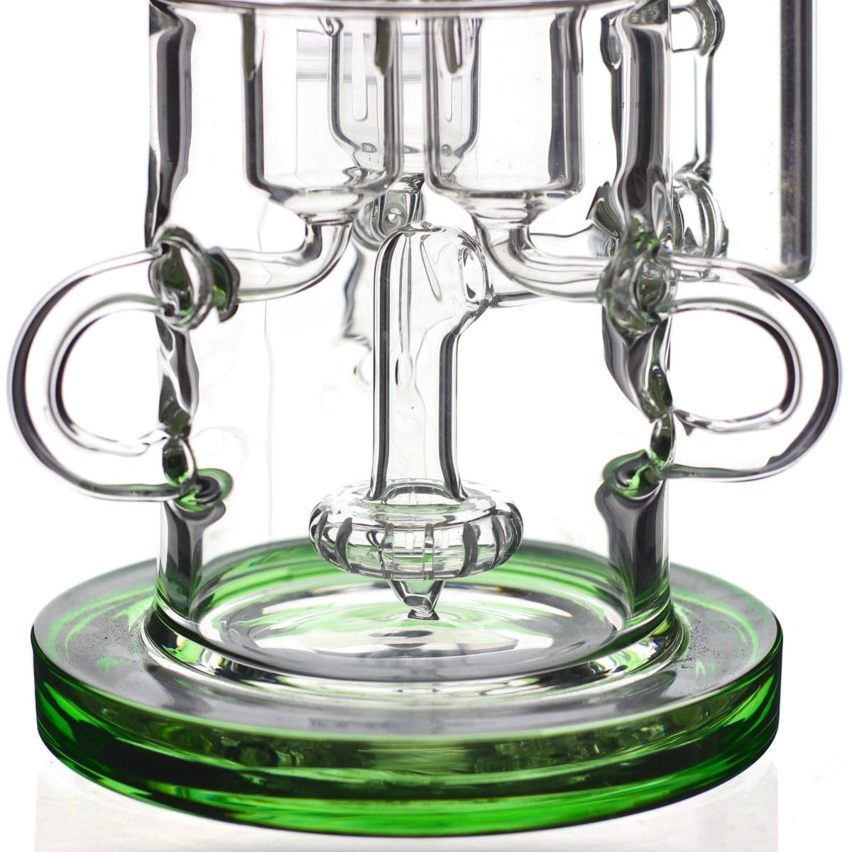 Lotus Glass Triple Incycler Barrel Dab Rig