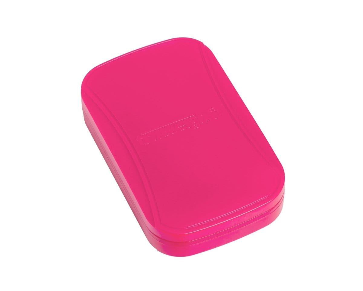 A top-down view of the Truweigh Flex Mini Scale – 200g x 0.01g, showcasing its compact size and sleek design.