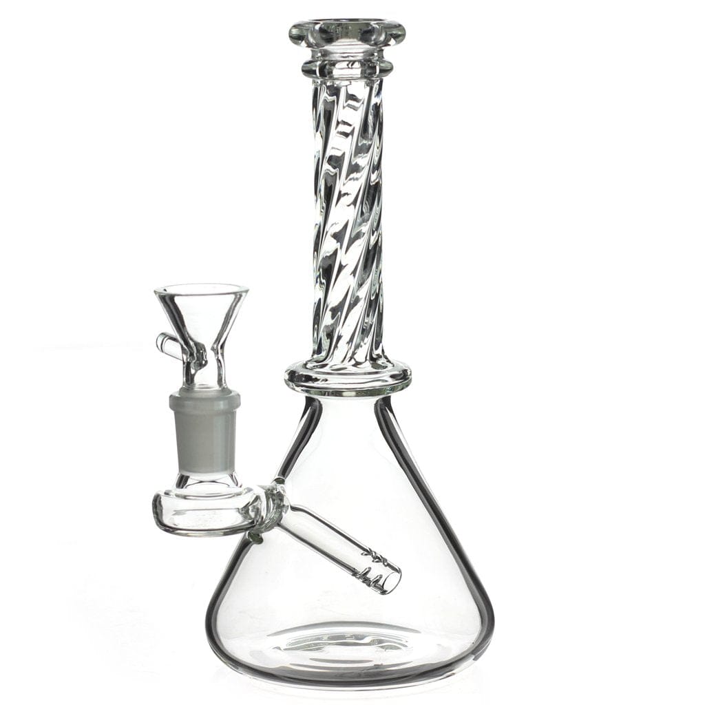 Benext Generation Glass Twisted Chandelier Beaker Bong