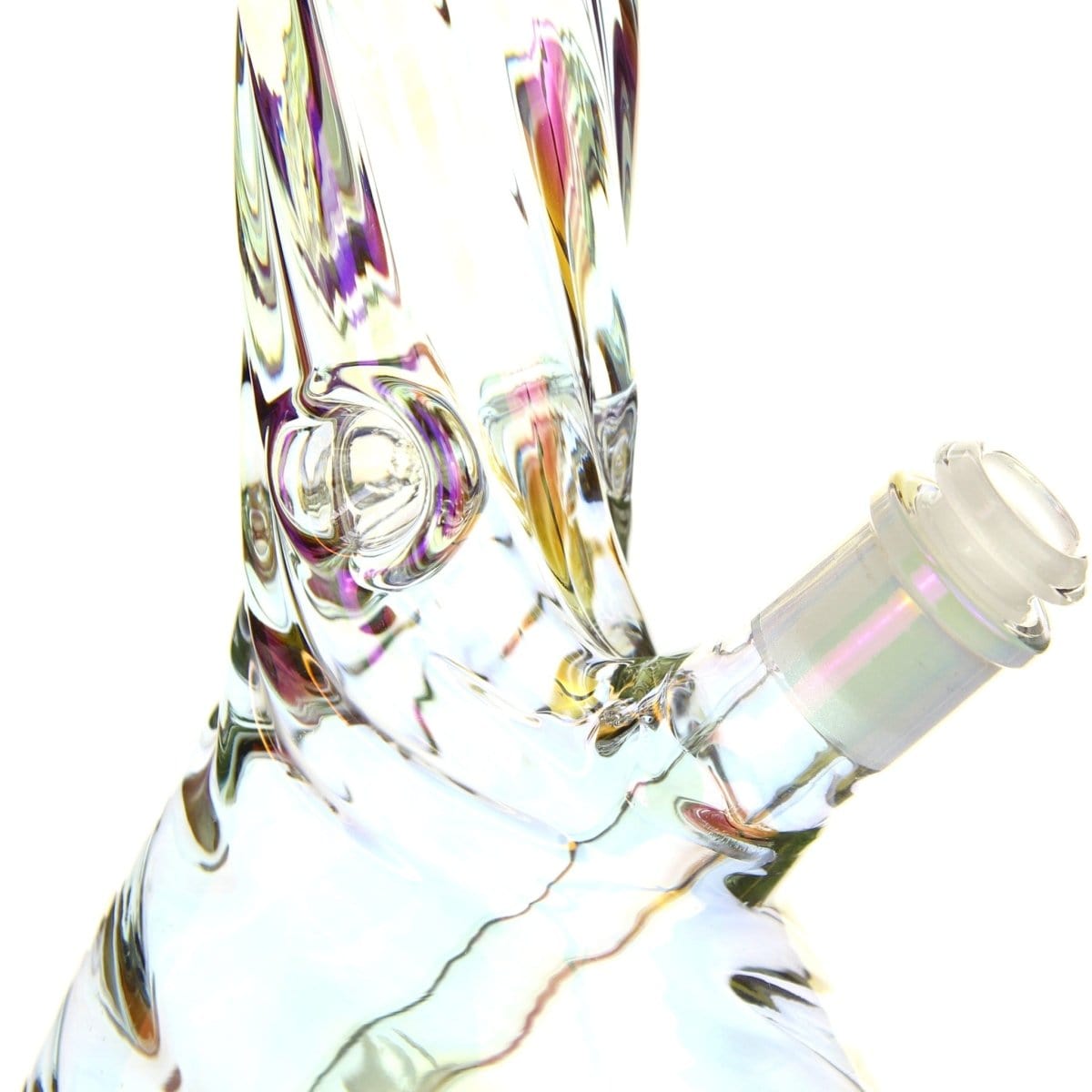 Benext Generation Glass Twisted Anodized Beaker