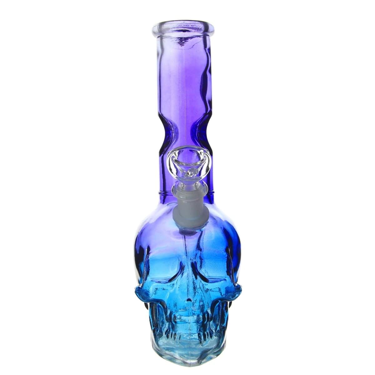 Benext Generation Glass Purple Two Tone Skull Bong
