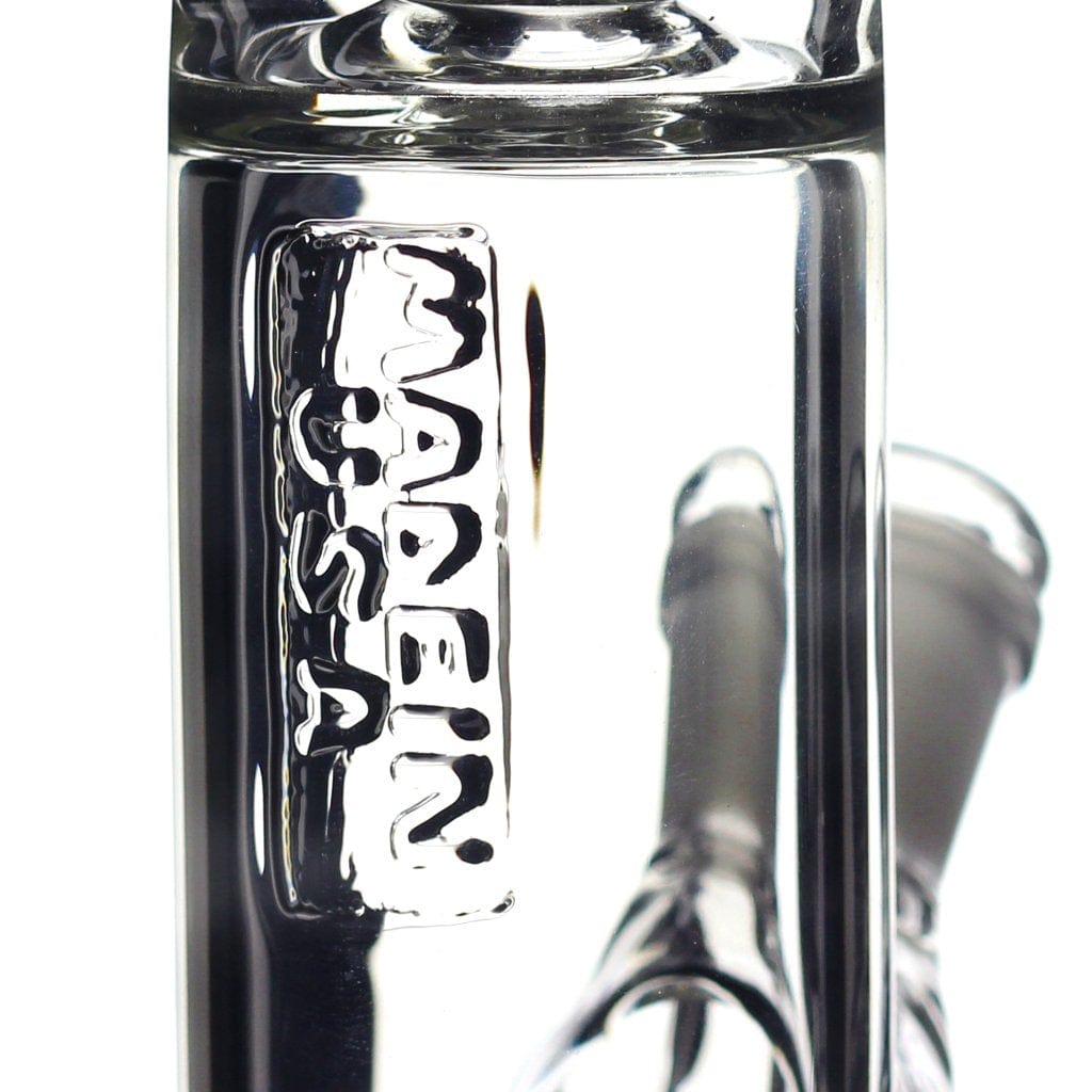 Atom Glass Glass USA Single Showerhead Beaker Bong