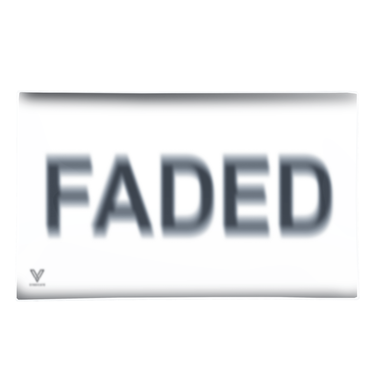 Close-up of the V-Syndicate Glass Rolling Trays, displaying a simple, clean surface against a neutral backdrop.