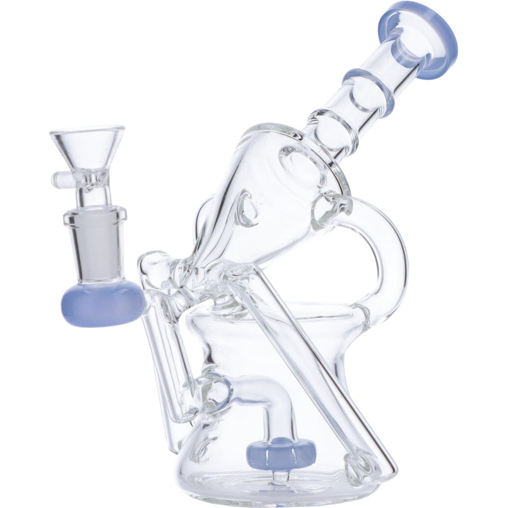 Daily High Club Dab Rig Water Pipe Funnel Perc Recycler