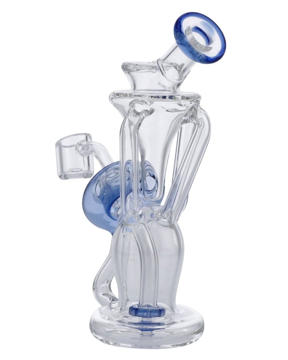Daily High Club Dab Rig Power Button Recycler Rig