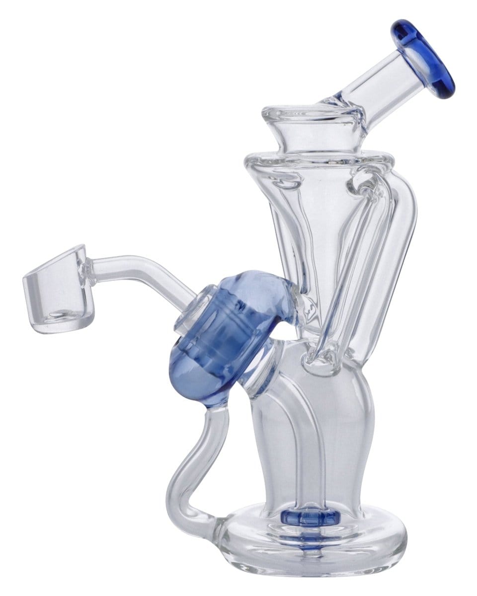 Daily High Club Dab Rig Power Button Recycler Rig