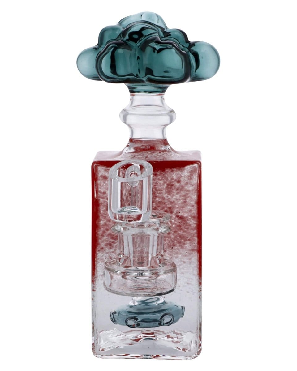 Daily High Club Dab Rig Red + Teal 7