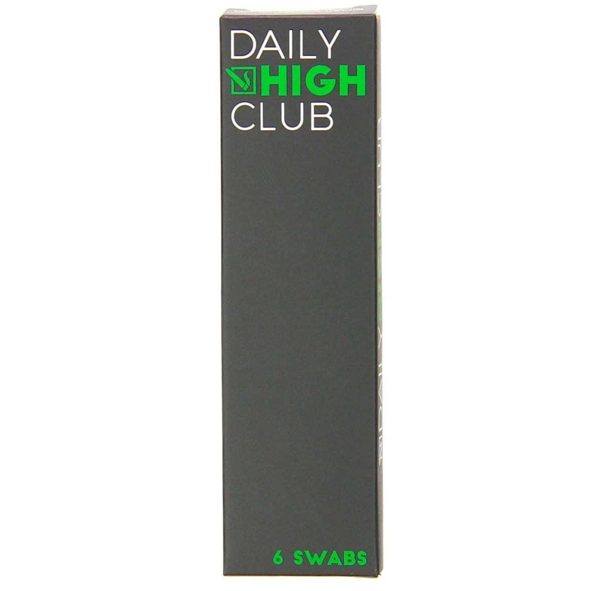 Front view of the DHC Originals Vape Swabs in packaging, showing a close-up of the product's label and design.