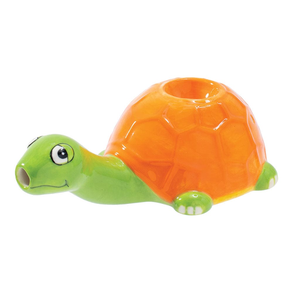 Daily High Club Hand Pipe Wacky Bowlz Sea Turtle Ceramic Pipe