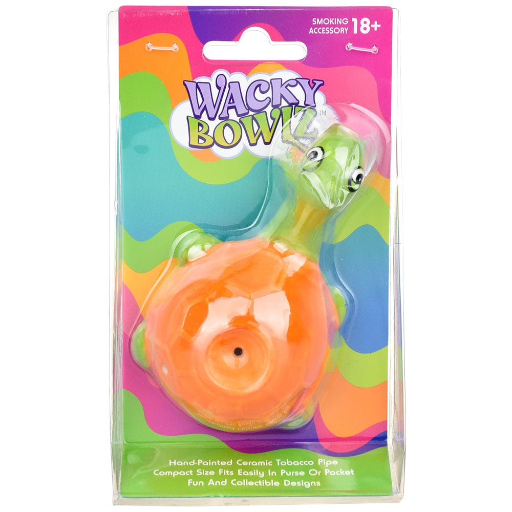 Daily High Club Hand Pipe Wacky Bowlz Sea Turtle Ceramic Pipe