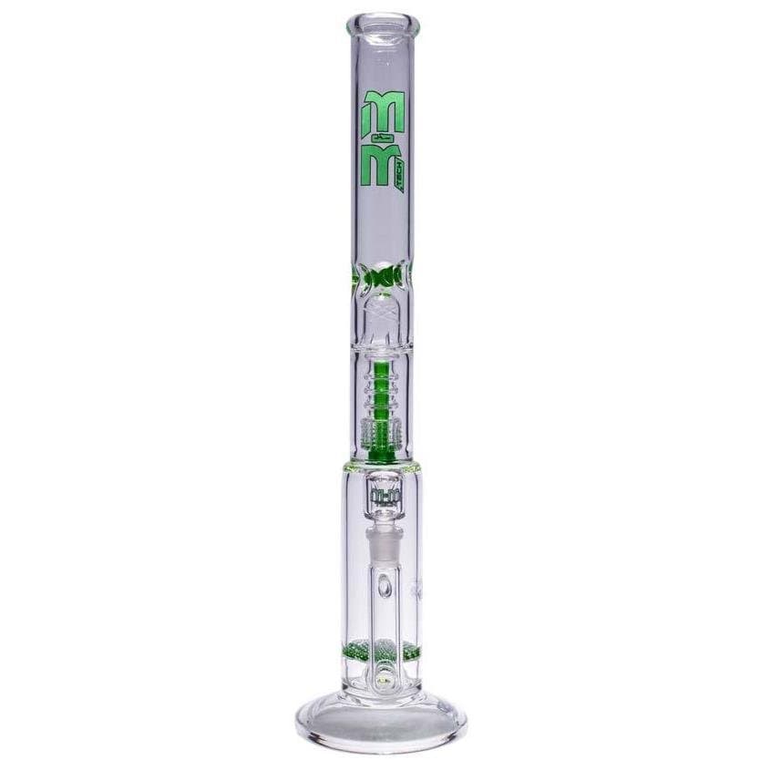MM-TECH-USA Waterpipe Green Waterpipe Latticeandelier Straight Tube by M&M Tech