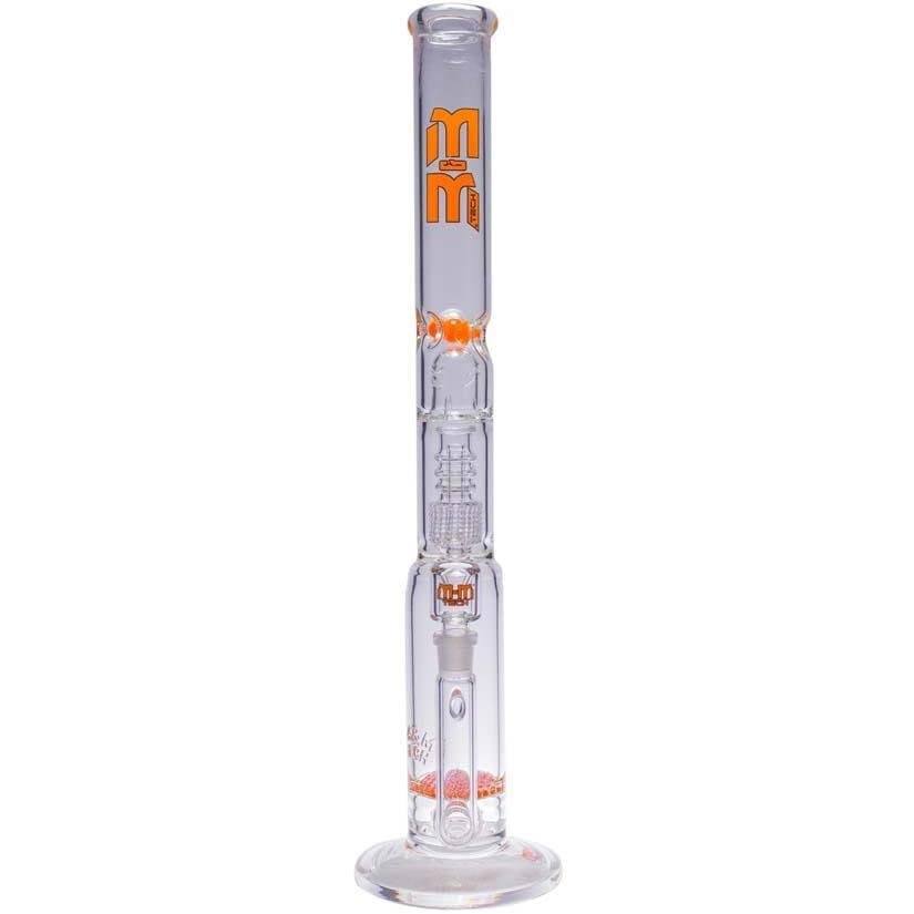 MM-TECH-USA Waterpipe Orange Waterpipe Latticeandelier Straight Tube by M&M Tech