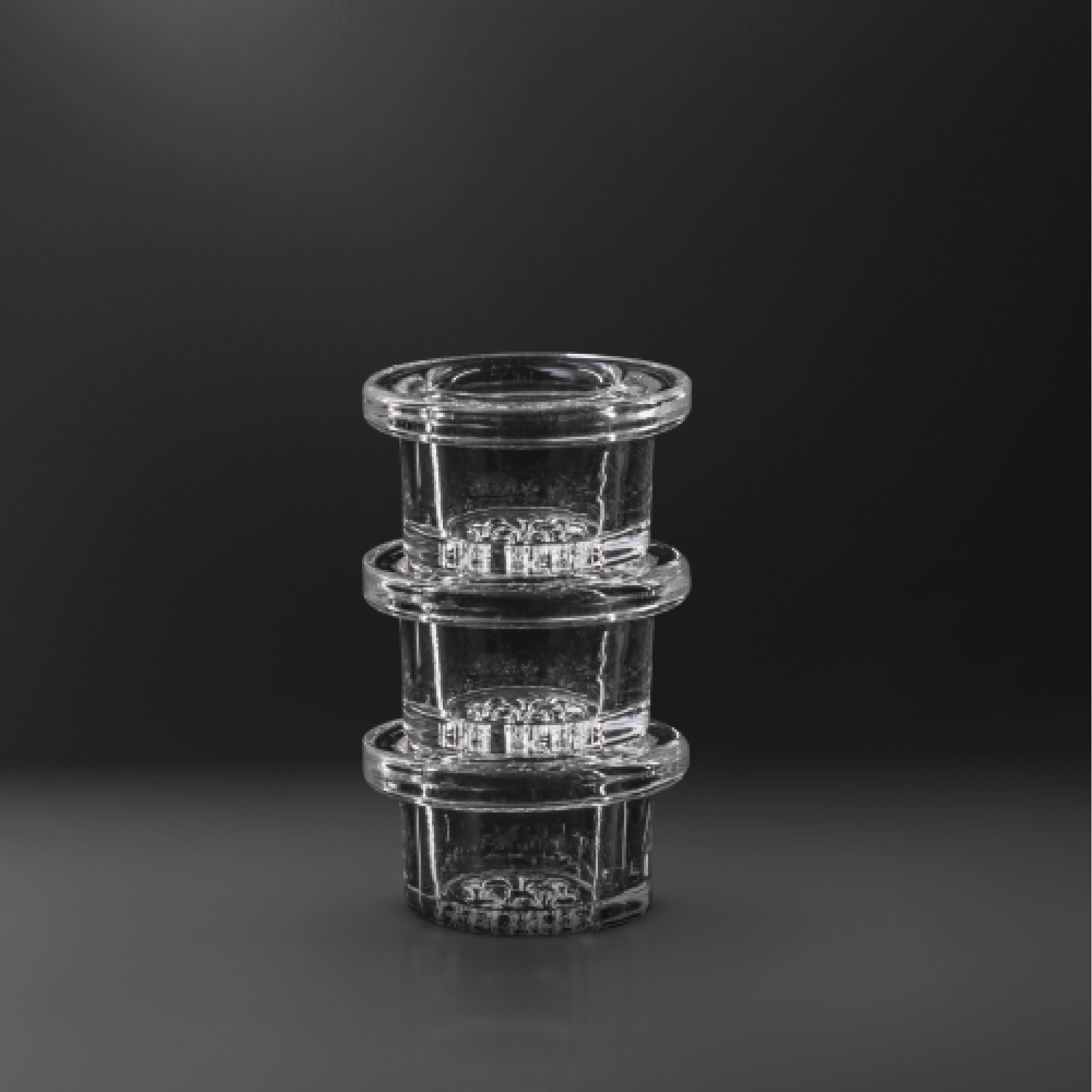 glass bowls for tobacco 4" Mini Pipe 7-Hole Glass Spoon Pipes Smoking Bowl Pipe Lake Green 3-Hole Kayo Glass Pipe Bowl