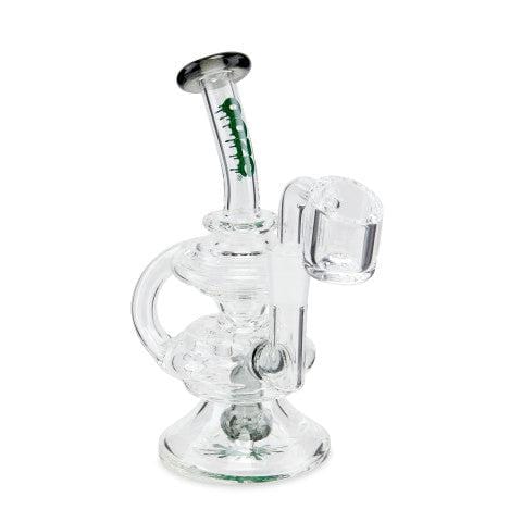 Ooze Dab Rig Midnight Wave Ooze Rip Tide Mini Recycler Dab Rig