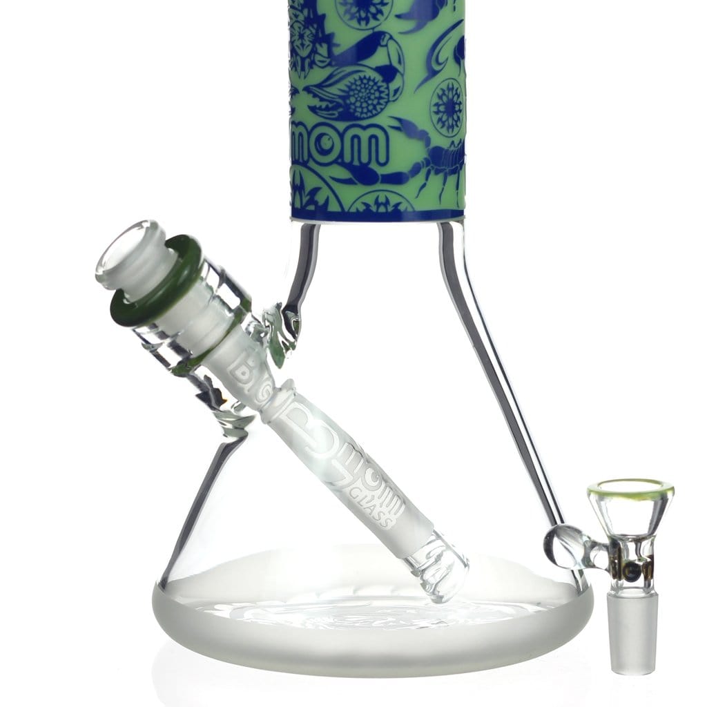 Lotus Glass XL Scorpion Beaker Bong
