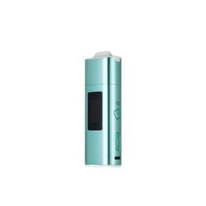 Front view of the XVAPE Roffu vaporizer, a sleek silver device centered against a plain white background.