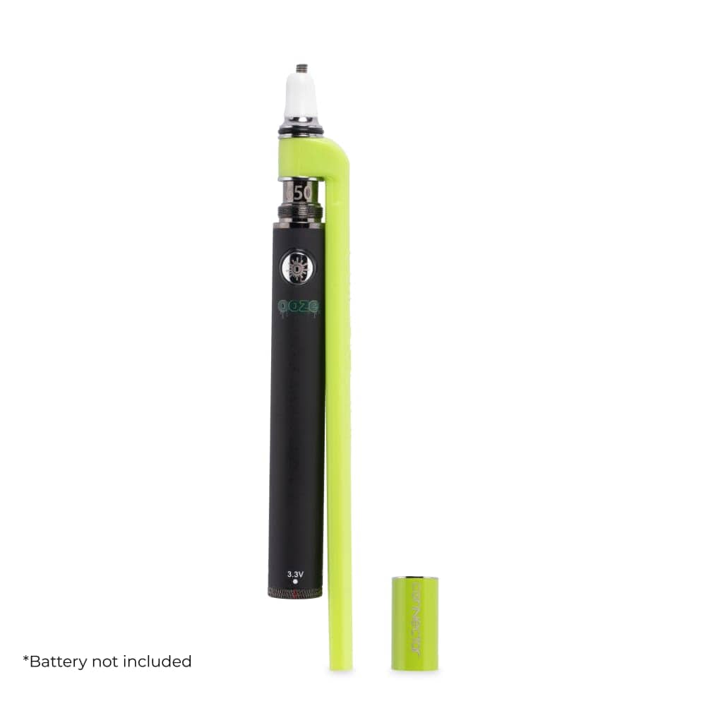 Stache Dab Straw Green Stache Products ConNectar 510 Thread Vape Pen to Nectar Collector Adapter